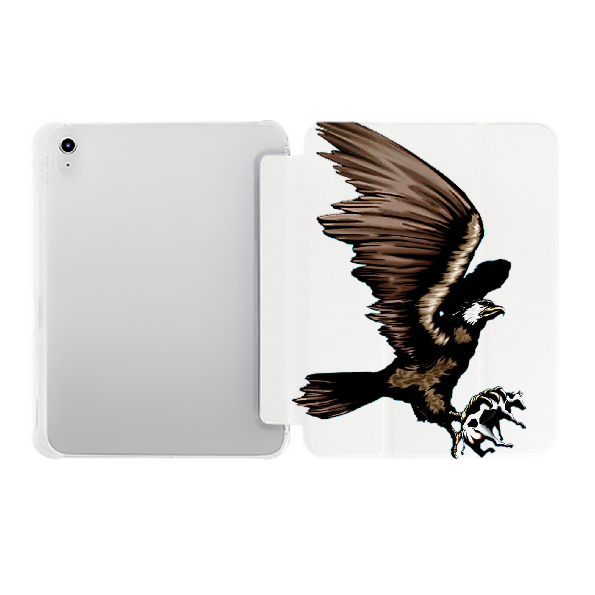（画像用） 遊☆戯☆王 Yu-Gi-Oh! IPad ケース ペン収納付き 三つ折りスタンド PUレザー×シリコン 対応機種9.5/10.5/10.9インチ